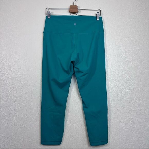 Lululemon Wunder Train High-Rise Crop 23" Maldives Green Size 12 - Picture 6 of 11